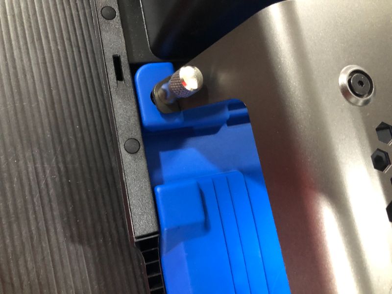 Photo 1 of GAEMS Guardian Pro Xp - Ultimate Gaming Environment for PS4, Pro, Xbox One S, Xbox One X, Atx PC ( Consoles Not Included) - Not Machine Specific PEDESTAL CORNER IS BROKEN MISSING SOME SCREWS

