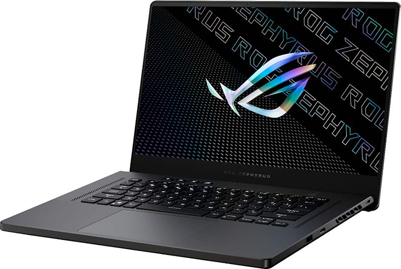 Photo 1 of ASUS - ROG Zephyrus 15.6" QHD Gaming Laptop - AMD Ryzen 9 - 16GB Memory - NVIDIA GeForce RTX 3070 - 1TB SSD - Eclipse Grey - Eclipse Grey
