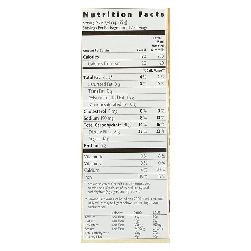 Photo 1 of 4 PACK FlaxPlus Raisin Bran 14 Ounces EXP 1/14/22