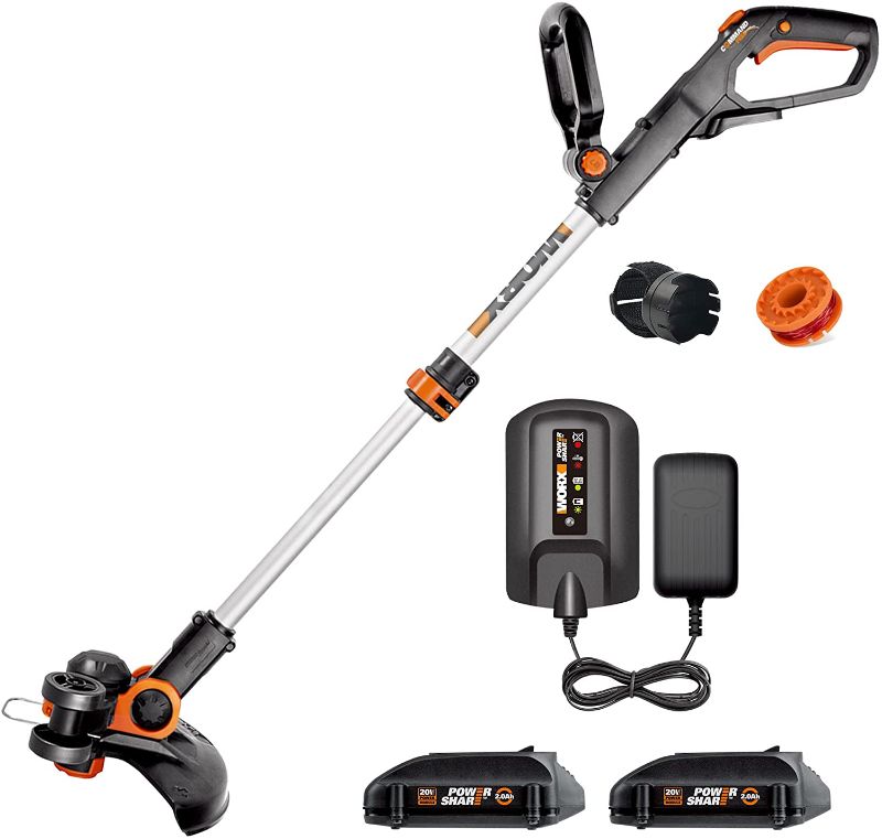 Photo 2 of Worx WG163 GT 3.0 20V PowerShare 12" Cordless String Trimmer & Edger (2 Batteries & Charger Included)
