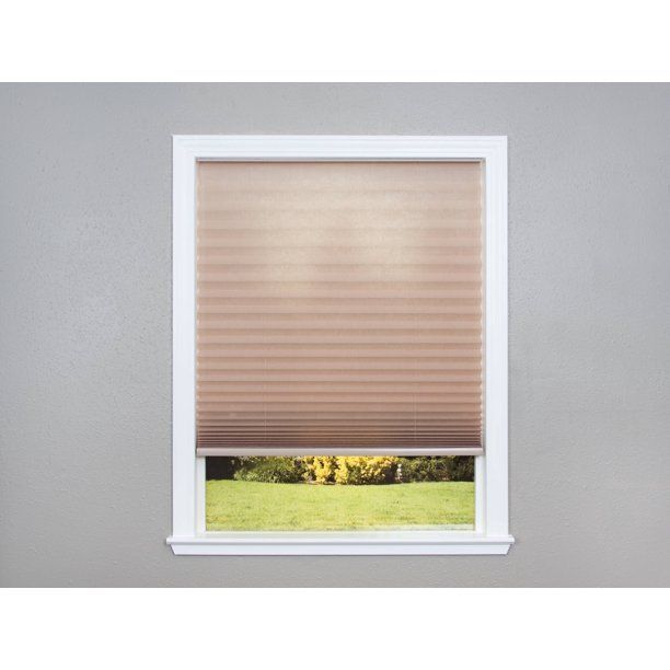 Photo 1 of 6 PACK - REDI SHADE Easy Lift Trim-at-Home Cordless Pleated Light Filtering Fabric Shade
