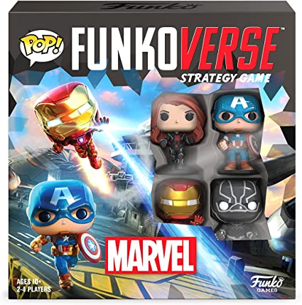 Photo 1 of Funkoverse: Marvel 100 4-Pack (Styles May Vary)
