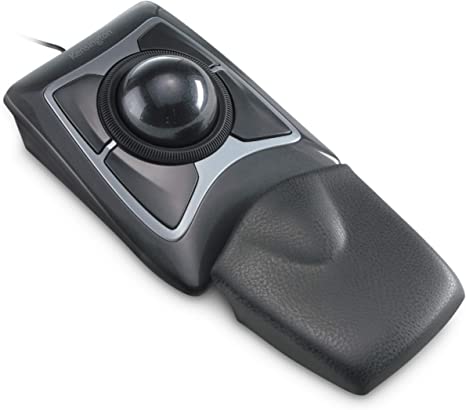 Photo 1 of Kensington Expert Trackball Mouse (K64325), Black Silver, 5"W x 5-3/4"D x 2-1/2"H
