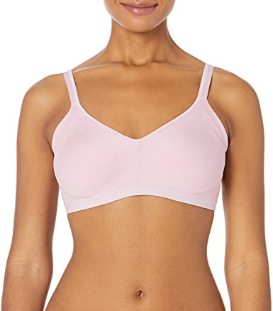 Photo 1 of Warner's Women's Easy Does It Underarm Smoothing with Seamless Stretch Wireless Lightly Lined Comfort Bra (L)