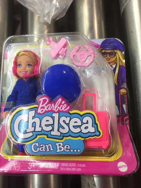 Photo 2 of ?Barbie Chelsea Can Be Pilot Doll Playset

