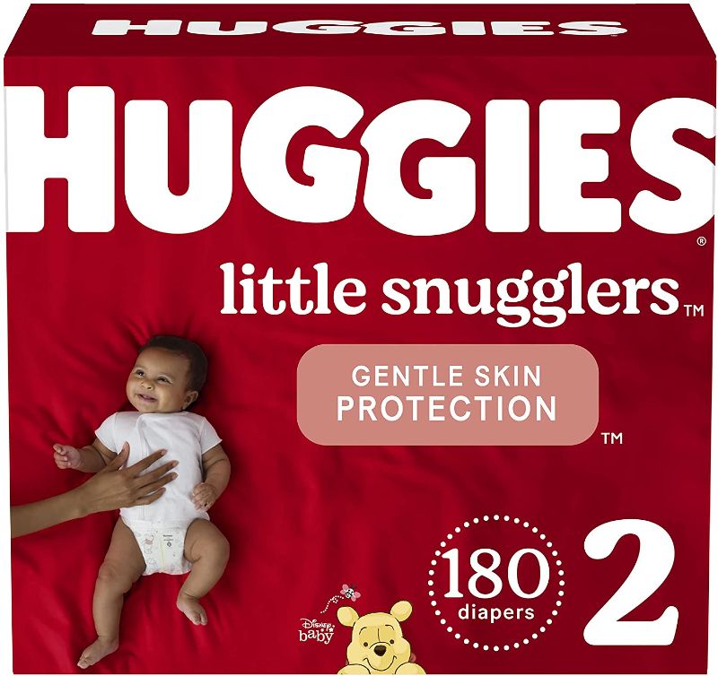 Photo 1 of 37
70




















Baby Diapers Size 2 (12-18 lbs), 180ct, Huggies Little Snugglers



