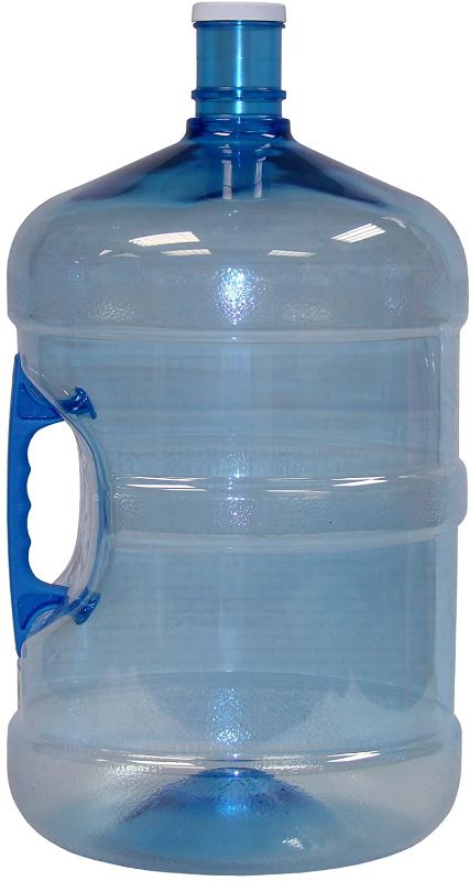 Photo 1 of 2 PCS GEO 5 Gallon BPA Free PET Plastic Crown Cap Water Bottle Container Jug