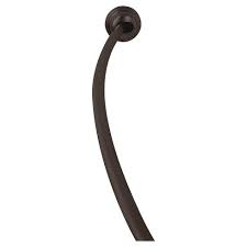 Photo 1 of 50" to 72" NeverRust Rustproof Adjustable Tension Curved Shower Rod - Zenna Home


