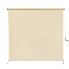 Photo 1 of  Coolaroo Cordless Exterior Roller Shade 72" x 72" Sesame
