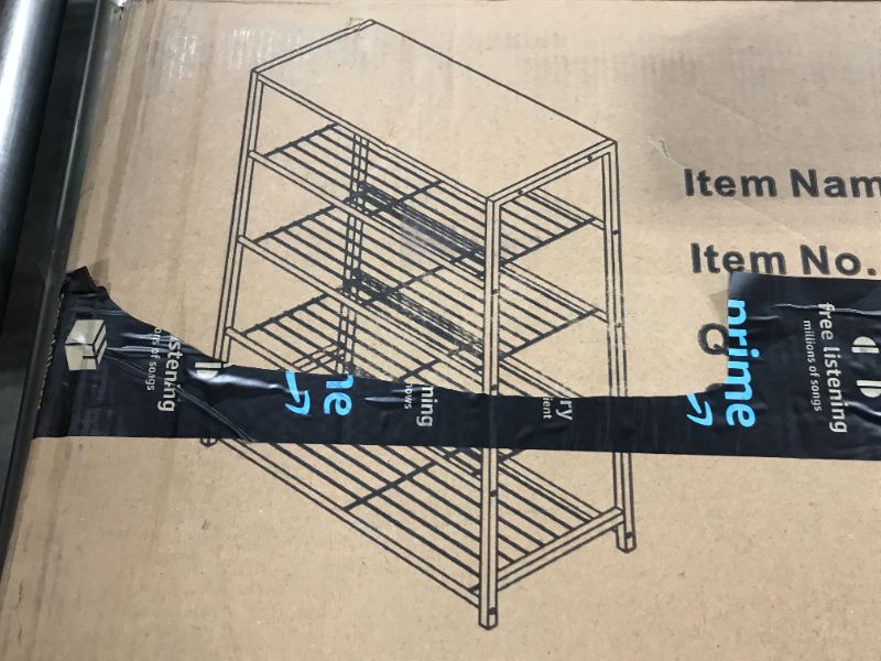 Photo 1 of 5 tier shoe rack 