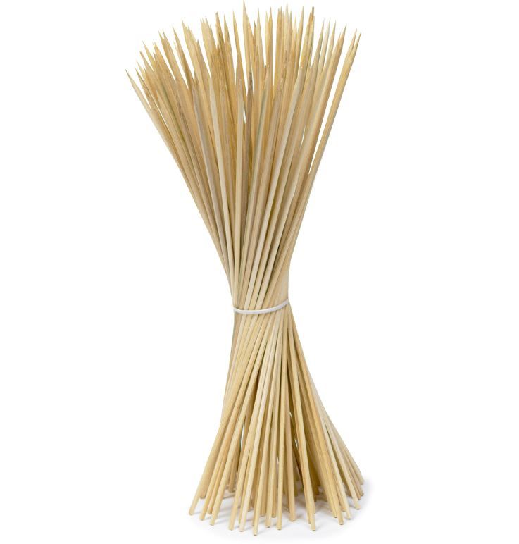 Photo 1 of  12pk of Imusa IMU-71050 Bamboo Skewers 12 inch 100 pieces
