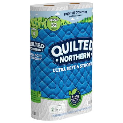 Photo 1 of  Quilted Northern  Ultra Soft & Strong Toilet Paper, 8 Mega Rolls, 32 rolls 
