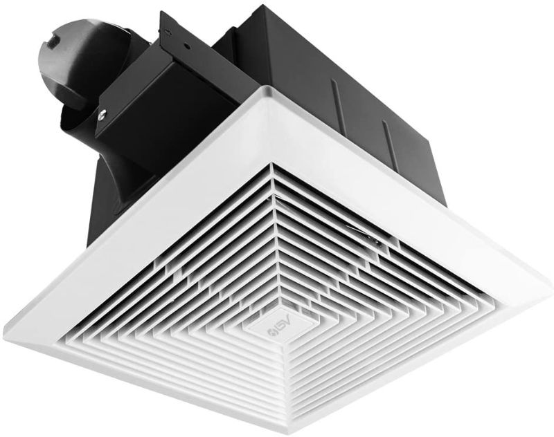 Photo 1 of BV Bathroom Fan Ultra-Quiet 90 CFM, 0.8 Sone Bathroom Ventilation and Exhaust Bath Fan, Bathroom Ceiling Fan
