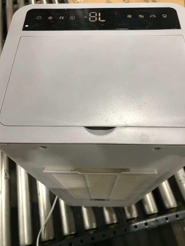 Photo 1 of Grelife Portable Evaporative Air Cooler, 3-IN-1 Oscillation Air Cooler with Fan & Humidifier, 3 Wind Speeds, 3 Modes, 12H Timer, LED Display, 1.58 Gal Water Tank and 4 Ice Packs for Bedroom Living Room Office Garage 4 ICE PACKS
