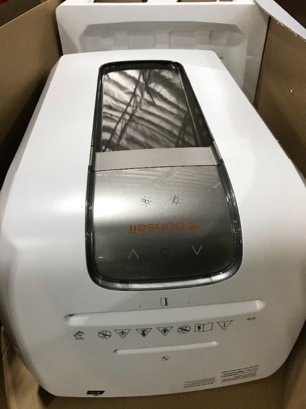 Photo 2 of Bonsaii Paper Shredder, 240 Minutes Continuous Shredding, 10-Sheet Micro Cut (25/64 inches) with 7.9 Gallons Wasterbasket, White ( 4S30)
