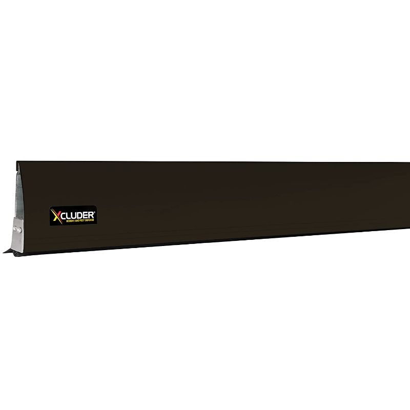 Photo 1 of Xcluder 36 in. Versa-Line Door Sweep, Dark Bronze Cover, Seals Out Rodents and Pests, Under-Door Seal; Rodent Proof Door Sweep, Versa Line 36 Inch
