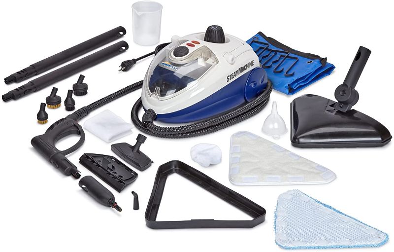 Photo 1 of Wagner Spraytech C900134.M HomeRight SteamMachine Elite Multi-Purpose Mop with 20 Accessories for Chemical-Free Steam Cleaning, Hardwood Floors, Tile, and More
