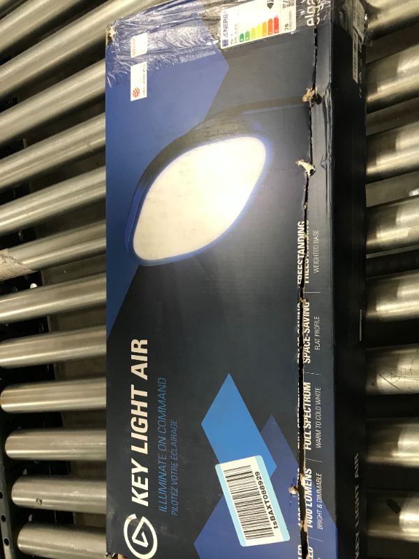 Photo 3 of Elgato Key Light Air - Professional 1400 lumens Desk Light for Streaming, Broadcasting, Home Office and Video Conferencing, Temperature and Brightness app-adjustable on Mac, PC, iOS, Android
