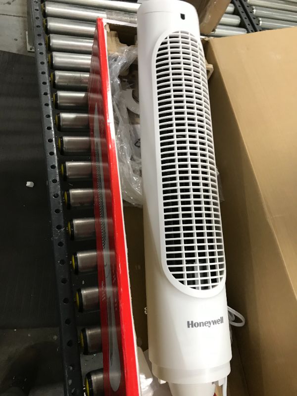 Photo 3 of Honeywell HYF260 Quiet Set Whole Room Tower Fan, White
