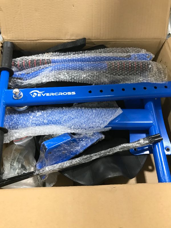 Photo 1 of HoverTech 1 All In One Hover Cart Attachment For Hoverboard - Transform your Hoverboard into a Go Kart with Hovercart - Blue