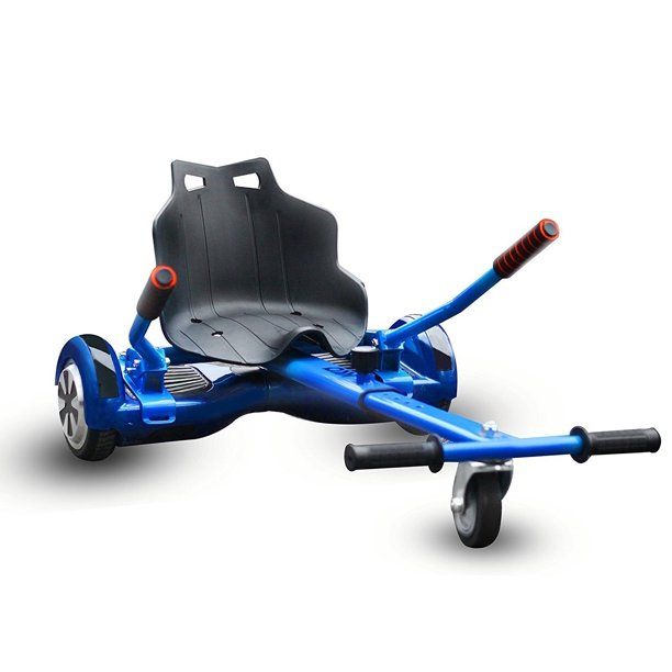 Photo 1 of HoverTech 1 All In One Hover Cart Attachment For Hoverboard - Transform your Hoverboard into a Go Kart with Hovercart - Blue