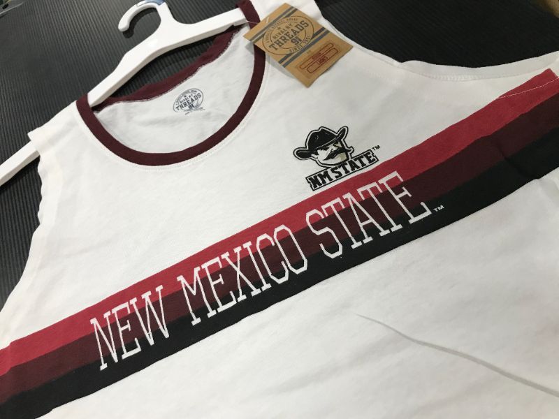 Photo 1 of KNIGHTS APPAREL RIVALRY THREADS 91 NEW MEXICO STATE WOMEN'S MUSCLE TEE
SIZE : XL
