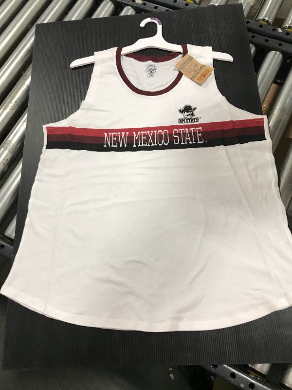 Photo 2 of KNIGHTS APPAREL RIVALRY THREADS 91 NEW MEXICO STATE WOMEN'S MUSCLE TEE
SIZE : XL
