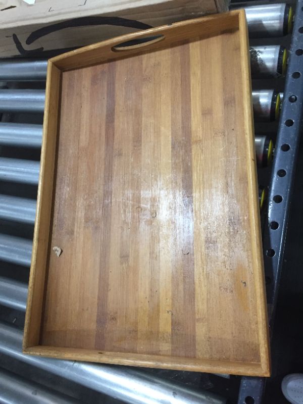 Photo 1 of 20*14in Wood Serving Tray