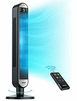 Photo 1 of Dreo Tower Fan with Remote, 90° Oscillating Bladeless Fan, 42 Inch Large LED.
