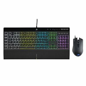 Photo 1 of CORSAIR K55 RGB PRO + Harpoon RGB PRO Gaming Bundle
