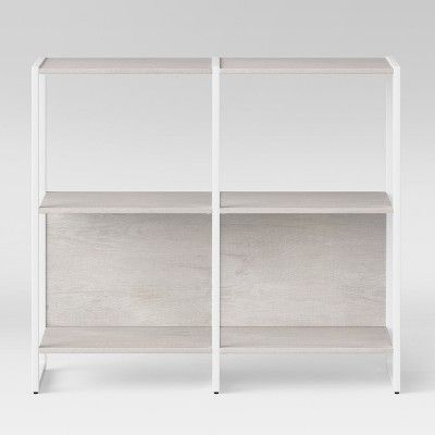 Photo 1 of 40 3/8" X 35 7/8" Paulo 2 Shelf Bookcase White - Project 62™