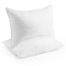 Photo 1 of Beckham Hotel Collection Pillows for Sleeping - Set of 2 Cooling Luxury Bed Pillow for Back, Stomach or Side Sleepers, QUEEN

