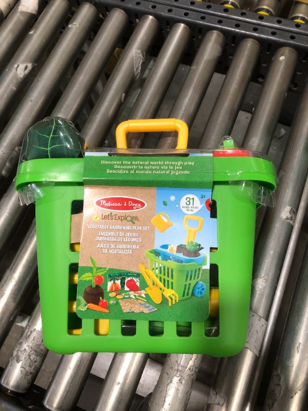 Photo 2 of Melissa & Doug Let's Explore Vegetable Gardening Play Set
