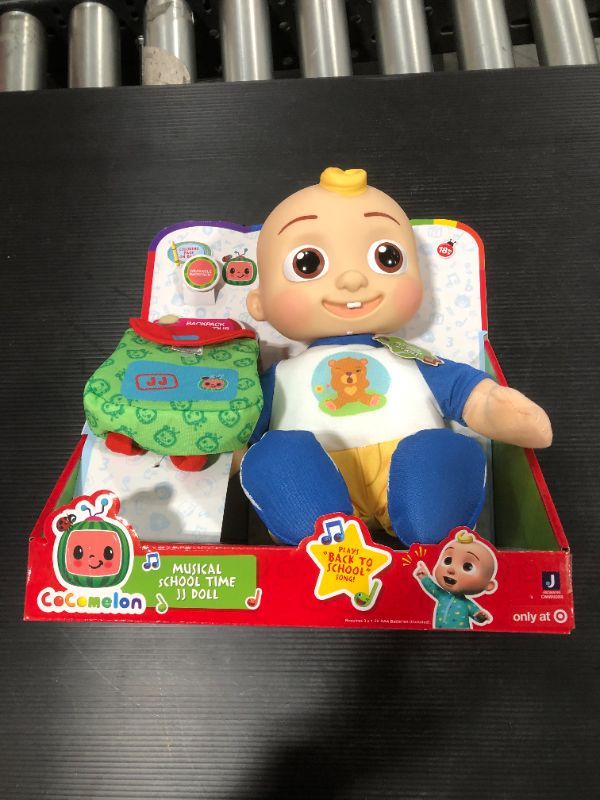 Photo 1 of CoComelon Back to School JJ Doll Plush

