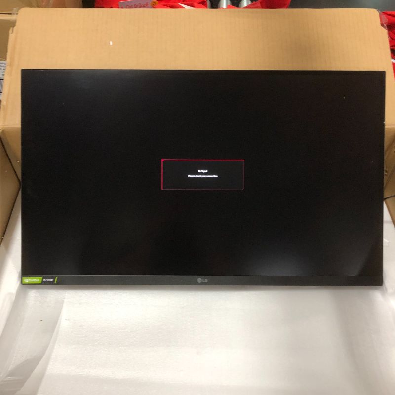 Photo 1 of LG 27GL83A-B 27 Inch Ultragear QHD IPS 1ms NVIDIA G-SYNC Compatible Gaming Monitor, Black
