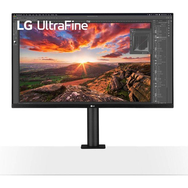 Photo 1 of LG 32UN880-B 32" UltraFine 4K UHD Display Ergo Monitor