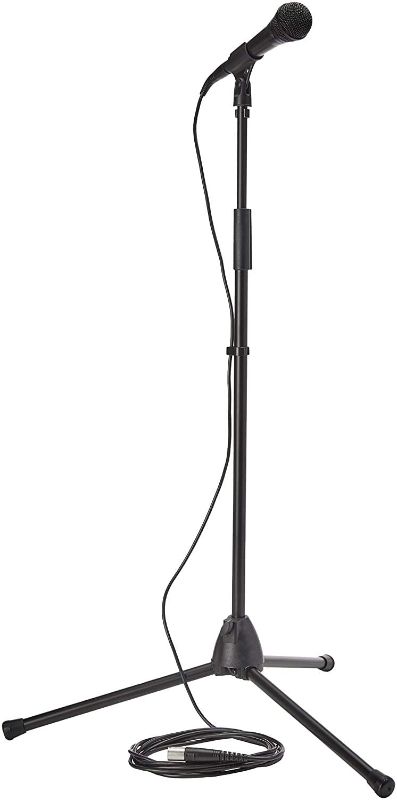 Photo 1 of Shure PGA58BTS PGA58 Vocal Microphone Kit with Cable Clip and Stand
