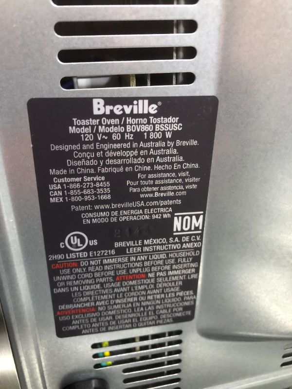 Photo 8 of the Breville Smart Oven Air Fryer - Brushed Stainless Steel
