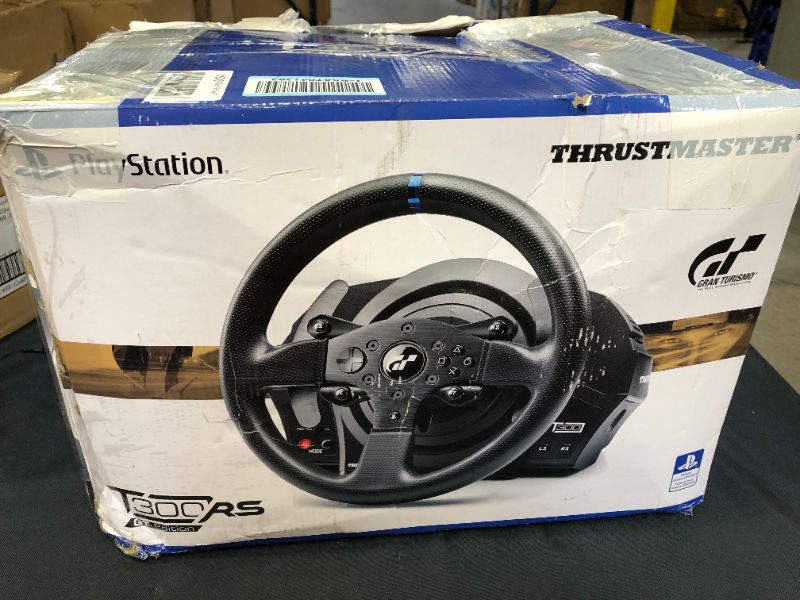Photo 8 of Thrustmaster T300 RS - Gran Turismo Edition Racing Wheel (PS5,PS4,PC)
