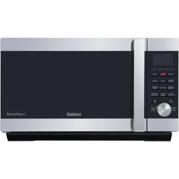 Photo 1 of Galanz 1.6-Cu. Ft. Counter-Top Speedwave 3-In-1 Microwave, Stainless Steel