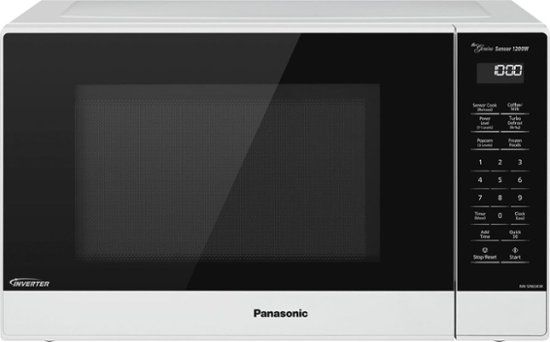 Photo 1 of Panasonic - 1.2 Cu. Ft. 1200 Watt SN65KW Microwave with Genius Sensor Cooking - White
