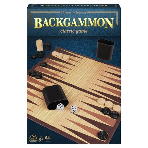 Photo 1 of BOX OF 6 Game Gallery Backgammon Classic Board Game

