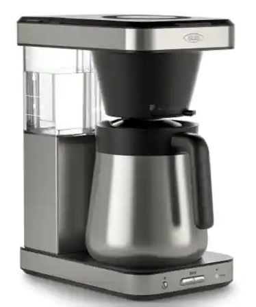 Photo 1 of 8-Cup Stainless Steel Brew Coffee Maker with Single-Serve Capability
