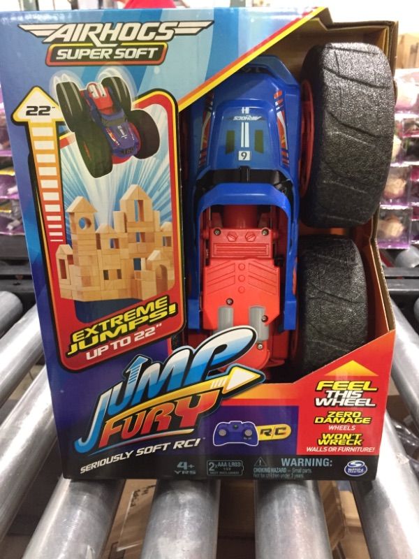 Photo 2 of Air Hogs Super Soft Jump Fury with Zero-Damage Wheels
