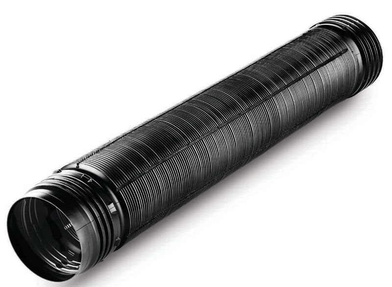 Photo 1 of 4 in. x 8 ft. Copolymer Perforated Drain Pipe
