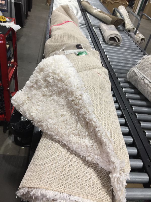 Photo 1 of 7'X10' Solid Eyelash Woven Shag Rug - Project 62™
