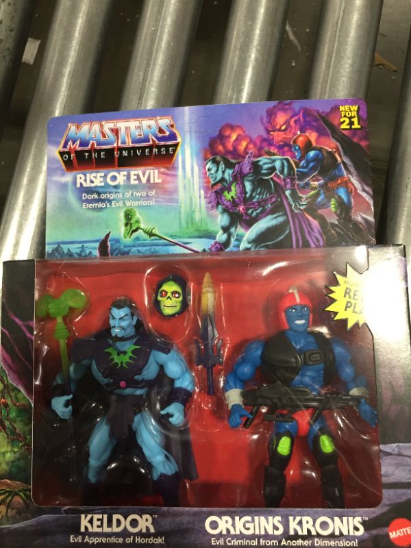 Photo 3 of Masters of the Universe Origins Rise of Evil 2pk 
