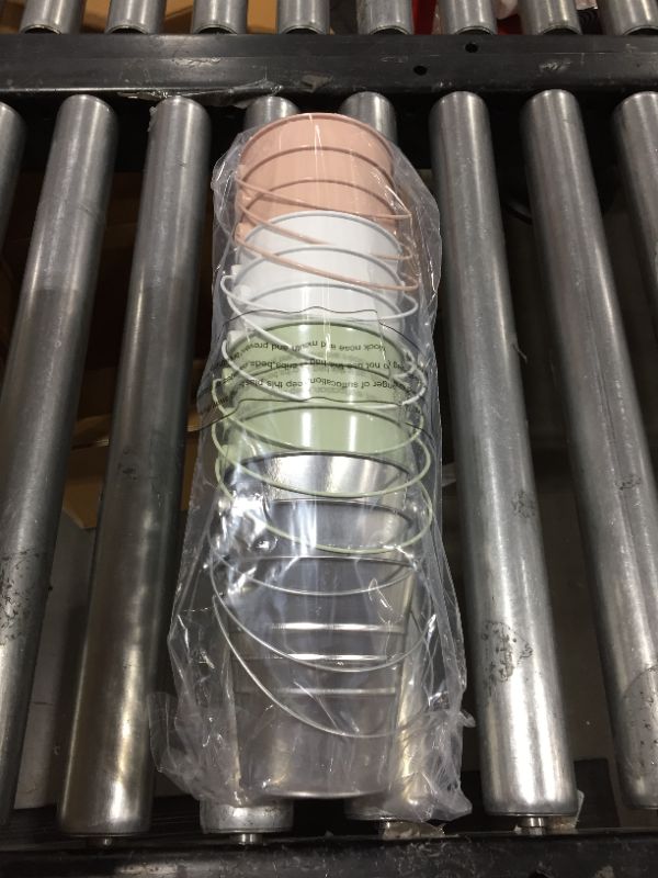 Photo 1 of 48ct Metal Pails Pastel Colors - Bullseye's Playground
