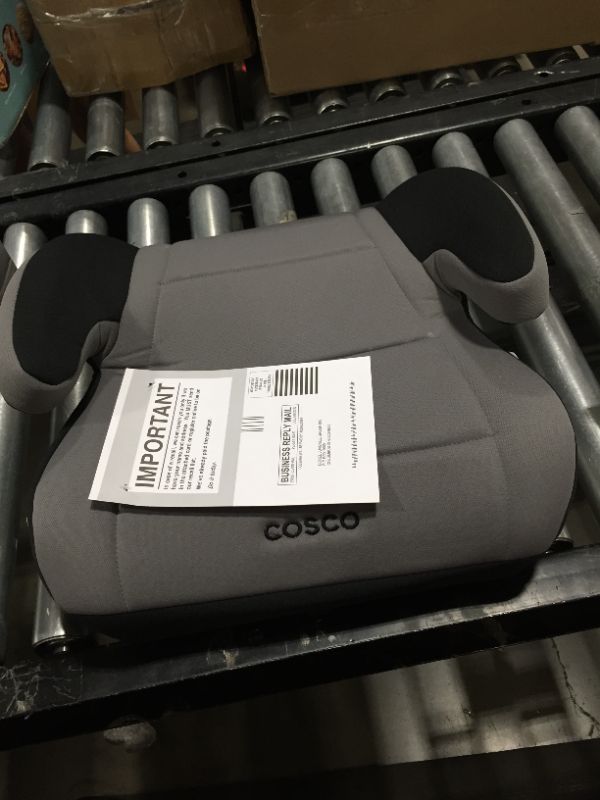 Photo 2 of Cosco Top Side Booster Car Seat Solid Print Gray
