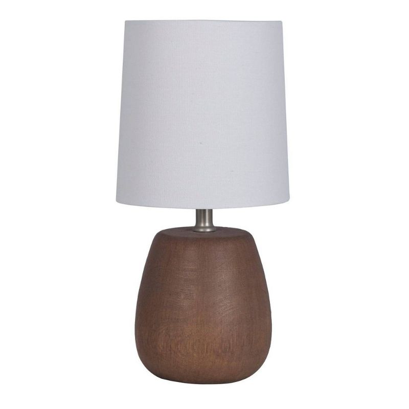 Photo 1 of **PACK OF TWO** Polyresin Wood Accent Lamp - Threshold™